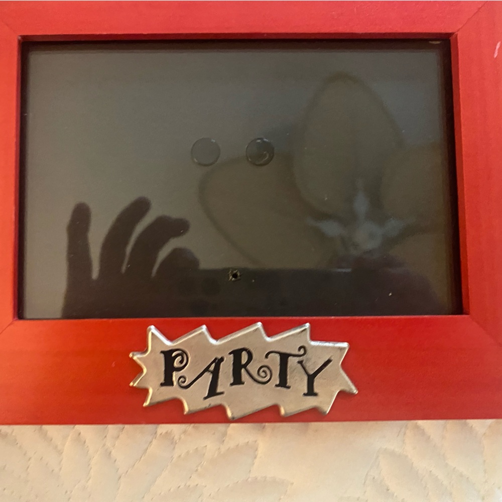 Red Party Photo Frame